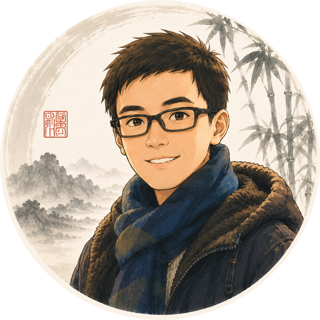 澄木老师水墨风格头像